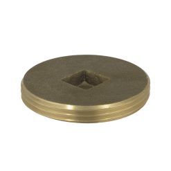 JUMBO 4 BRASS PLUG - IPS COUNTERSUNK 2-1/2"