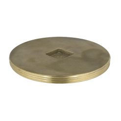 JUMBO P51-600 BRASS PLUG - IPS COUNTERSUNK 6”