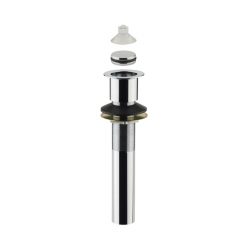 WATCO 55255 PRESFLO LAV DRAIN-CP BRASS (NO O/F)