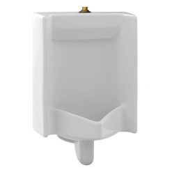 WHITE URINAL 0.5 GPF-3/4' TOP SPUD