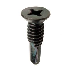 GKL PRODUCTS 71630 BLACK HINGE SCREWS (100 PC)