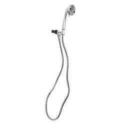 OXYGENICS 87143 1.75 GPM HANDHELD POWER MASSAGE SHOWER HEAD WITH FLEXIBLE HOSE