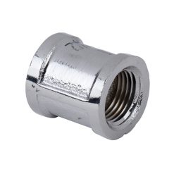3/8" IPS CHROME COUPLING