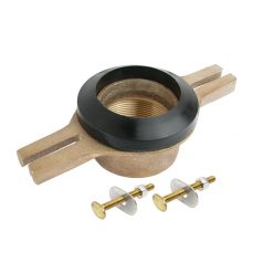 PLASTIC ODDITIES 57348 BRASS THREADED URINAL FLANGE