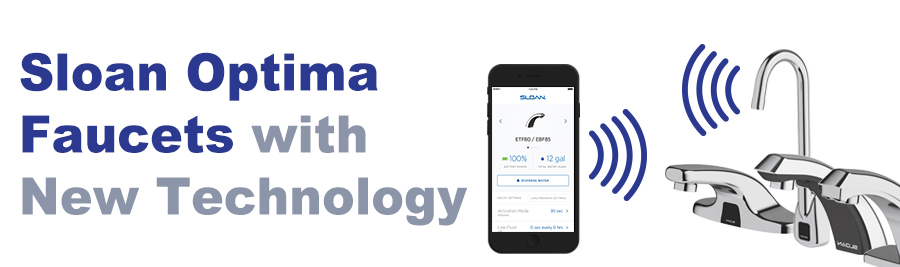 Sloan Optima Faucets with Smart Technology