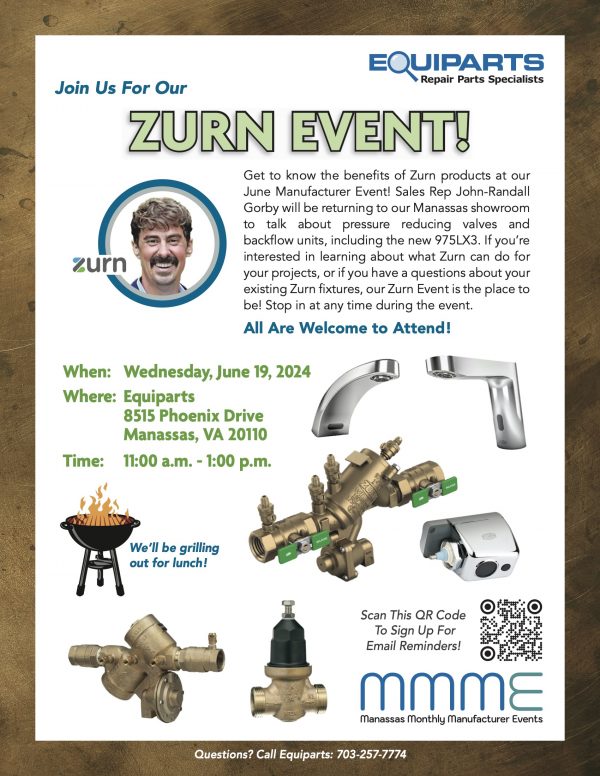Zurn Event Flyer